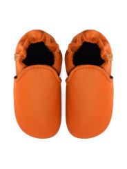 soft leather slippers for children and adults