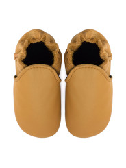 soft leather slippers for children and adults