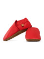 chaussons en cuir souple enfants et adultes