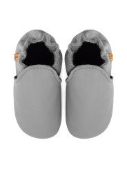chaussons en cuir souple enfants et adultes