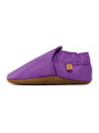 chaussons en cuir souple enfants et adultes