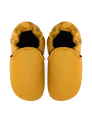 soft leather slippers for children and adults