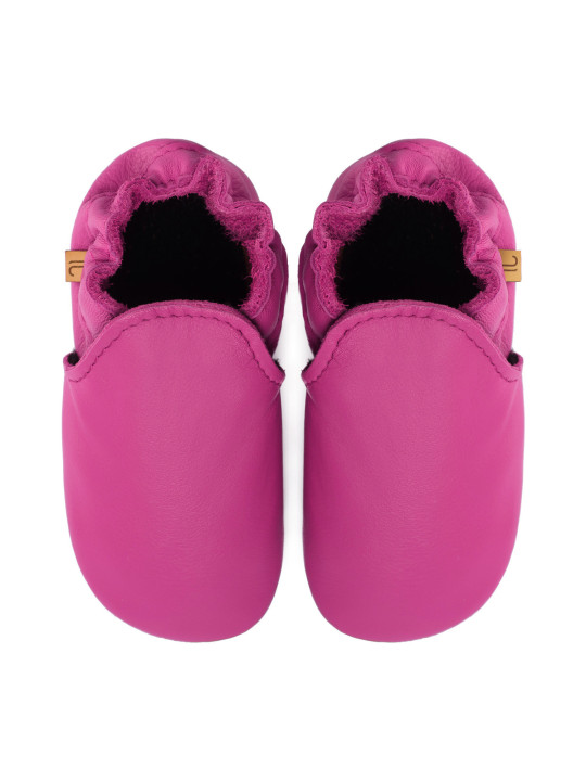 soft leather slippers for children and adults