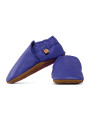 chaussons en cuir souple enfants et adultes