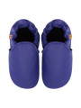chaussons en cuir souple enfants et adultes