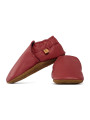 chaussons en cuir souple enfants et adultes