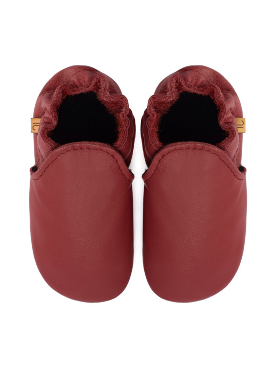 soft leather slippers for children and adults