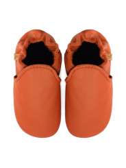 soft leather slippers for children and adults