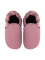 soft leather slippers for children and adults