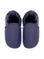 chaussons en cuir souple enfants et adultes