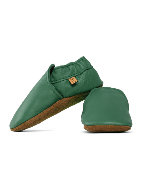 soft leather slippers for children and adults