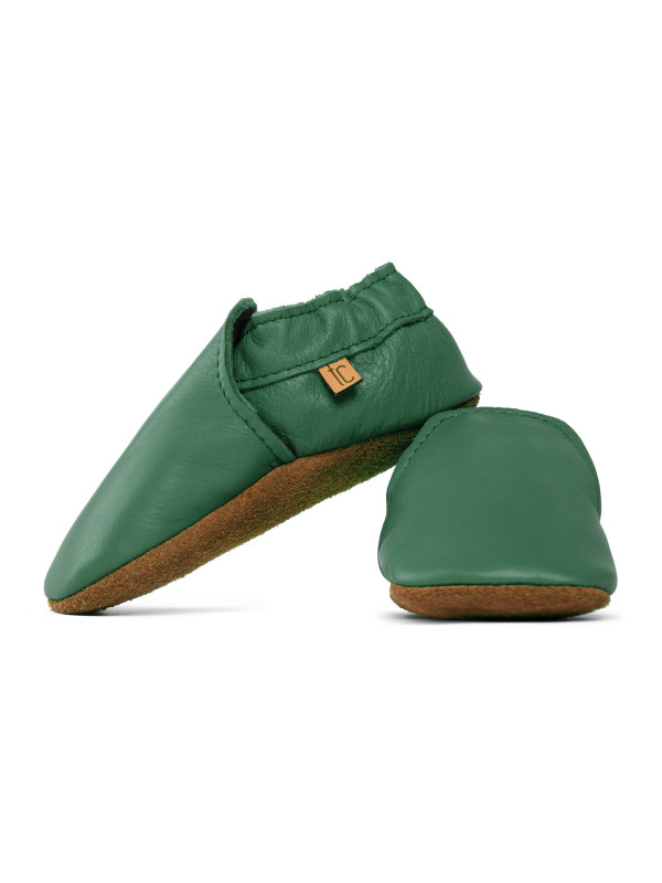 soft leather slippers for children and adults