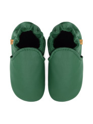 soft leather slippers for children and adults