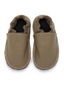 Leather shoes slippers barefoot sole  • Kids & adults 18–48 •  Tomar Creation