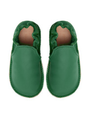 kožené topánky a papuče s mäkkou podrážkou barefoot pre deti aj dospelých