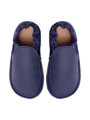 chaussures et pantoufles en cuir à semelle souple pieds nus pour enfants et adultes