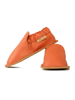 chaussures et pantoufles en cuir à semelle souple pieds nus pour enfants et adultes