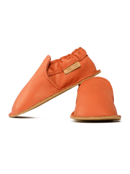 chaussures et pantoufles en cuir à semelle souple pieds nus pour enfants et adultes
