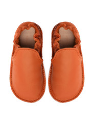 chaussures et pantoufles en cuir à semelle souple pieds nus pour enfants et adultes