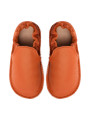 chaussures et pantoufles en cuir à semelle souple pieds nus pour enfants et adultes