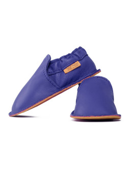 chaussures et pantoufles en cuir à semelle souple pieds nus pour enfants et adultes