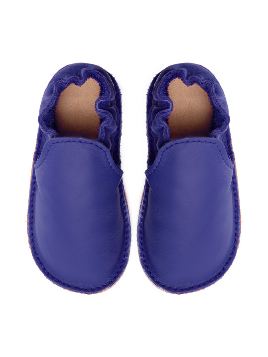 chaussures et pantoufles en cuir à semelle souple pieds nus pour enfants et adultes