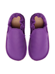 chaussures et pantoufles en cuir à semelle souple pieds nus pour enfants et adultes