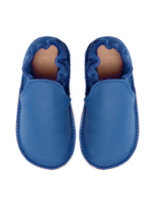 chaussures et pantoufles en cuir à semelle souple pieds nus pour enfants et adultes