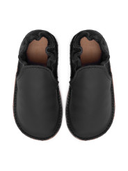 kožené topánky a papuče s mäkkou podrážkou barefoot pre deti aj dospelých