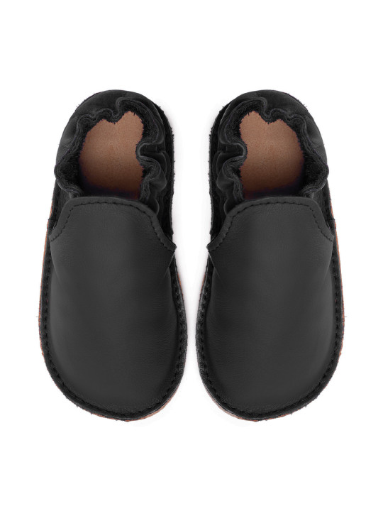 kožené topánky a papuče s mäkkou podrážkou barefoot pre deti aj dospelých