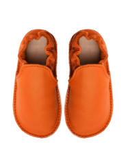 leather soft sole shoes and slippers barefoot for kids and adults