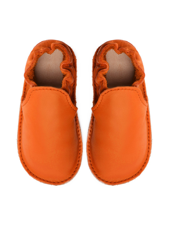 leather soft sole shoes and slippers barefoot for kids and adults