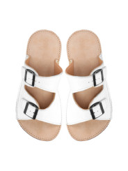 Double buckle sandals choose colors