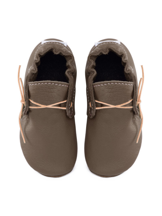 mocassins barefoot cuir automne printemps femme homme