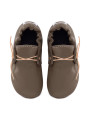 barefoot moccasins leather autumn spring woman man