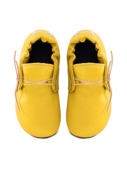 barefoot moccasins leather autumn spring woman man