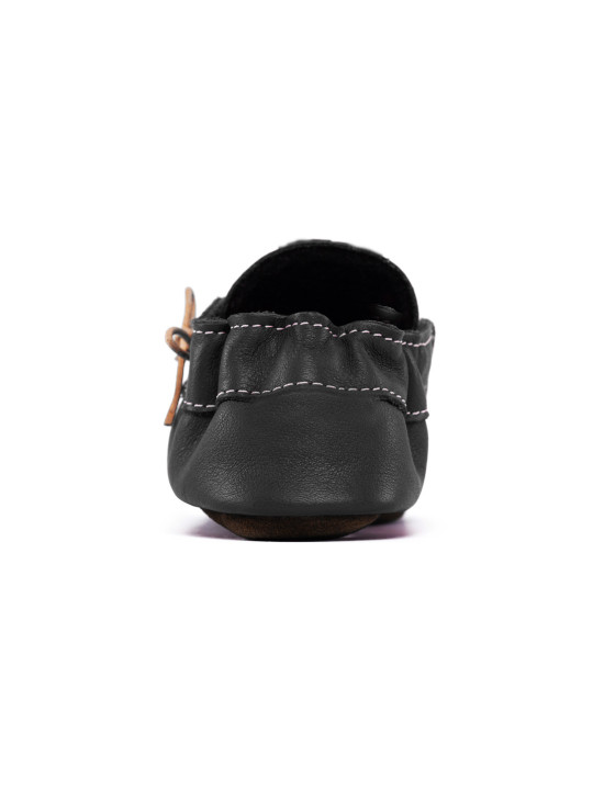 barefoot moccasins leather autumn spring woman man