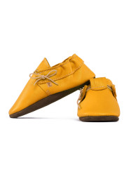 barefoot moccasins leather autumn spring woman man