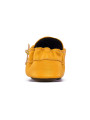 barefoot moccasins leather autumn spring woman man