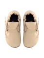 barefoot moccasins leather autumn spring woman man