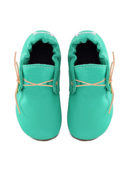 barefoot moccasins leather autumn spring woman man