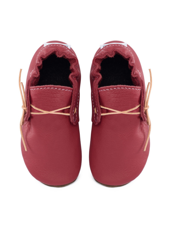 barefoot moccasins leather autumn spring woman man