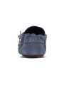 Moccasins slippers blu marino
