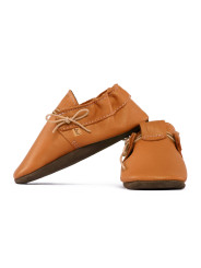 Chaussons mocassins brandy