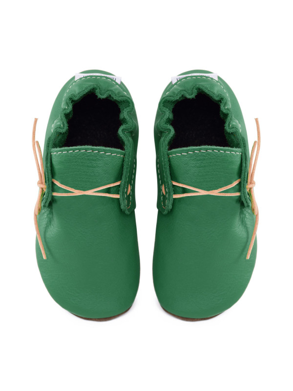 Moccasins slippers avocado