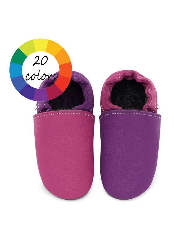 Soft sole slippers - Combine your colors