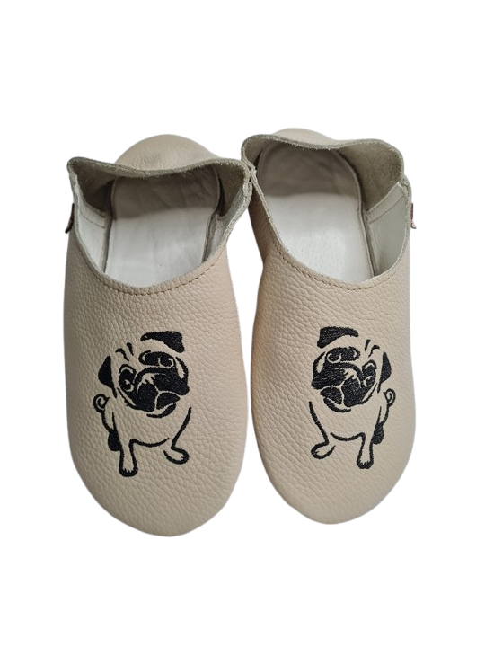 Custom Embroidered Leather Slippers & Shoes | Sizes 18–48 | Tomar Creation