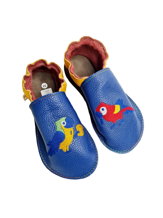 Custom Embroidered Leather Slippers & Shoes | Sizes 18–48 | Tomar Creation