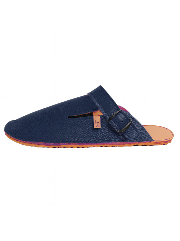 Chaussures en cuir sabots barefoot espace aux orteils, semelle flexible et plate