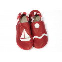 Soft slippers - marine - santa claus